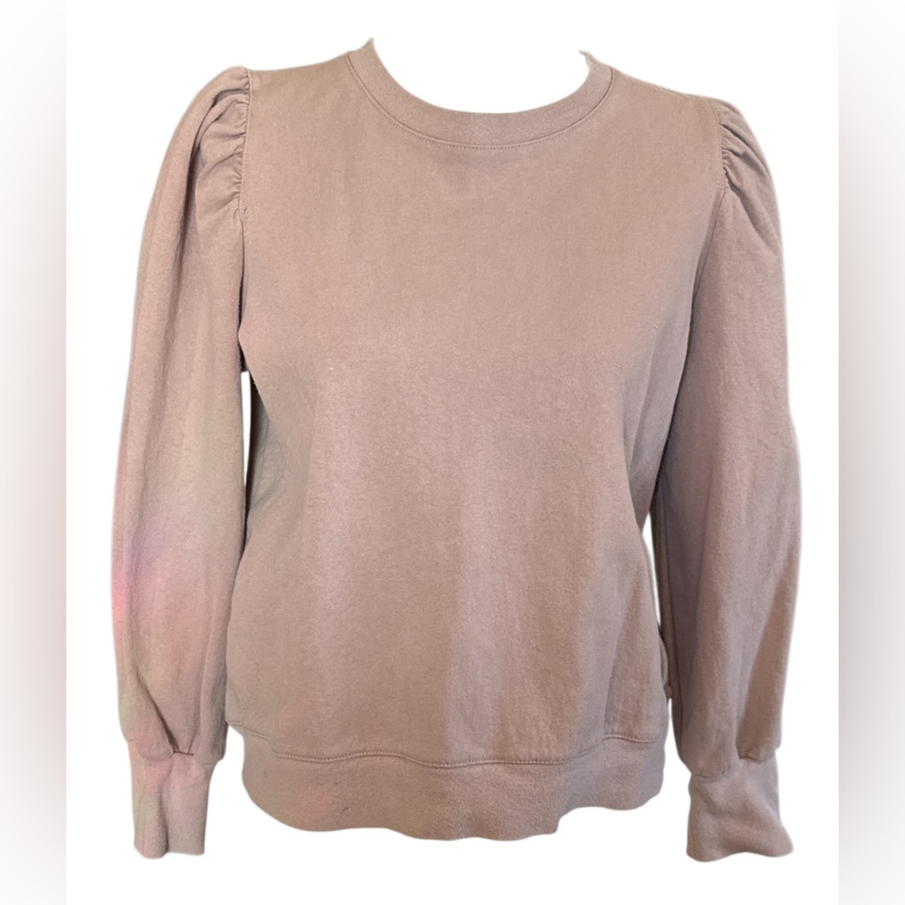 Mod Ref The Charmaine Sweatshirt Puff Sleeve size M